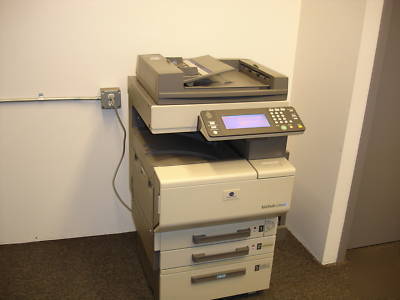 Konica bizhub color copier C350-printer-scanner-fiery