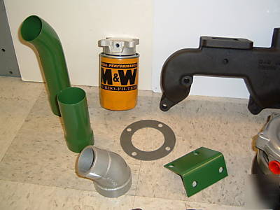 M&w turbocharger turbo kit john deere 3010 3020