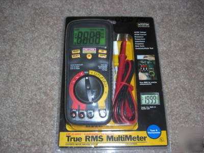 New in box craftsman professional true rms multimeter