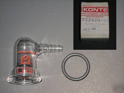 Chromaflex adapter, column top, #20 kontes 422420, ?