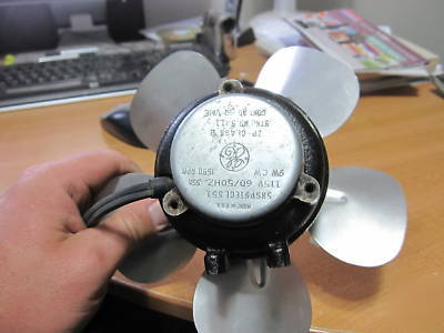 Refrigeration freezer condensor fan motor hussman 