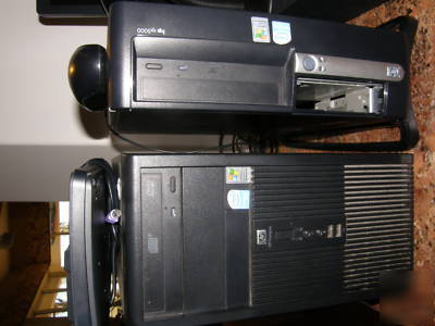 Complete - hp RP5000 point of sale (pos) system - used