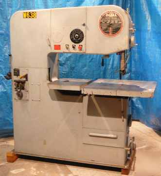 Doall 36 in single phase bandsaw band saw 5000 fpm