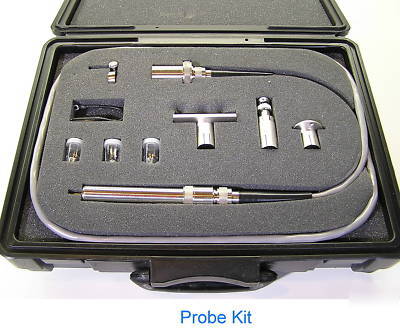 Hp 4193A vector impedance meter with probe kit