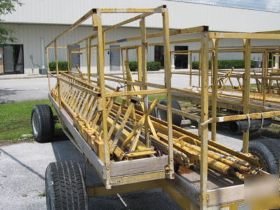 Mobile work platform made by rustgo scaffolding 