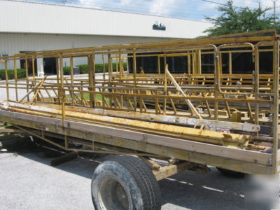 Mobile work platform made by rustgo scaffolding 