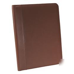 New millennium leather florentine napa writing pad h...