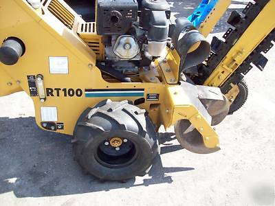 Vermeer RT100 trencher,30