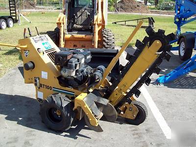 Vermeer RT100 trencher,30